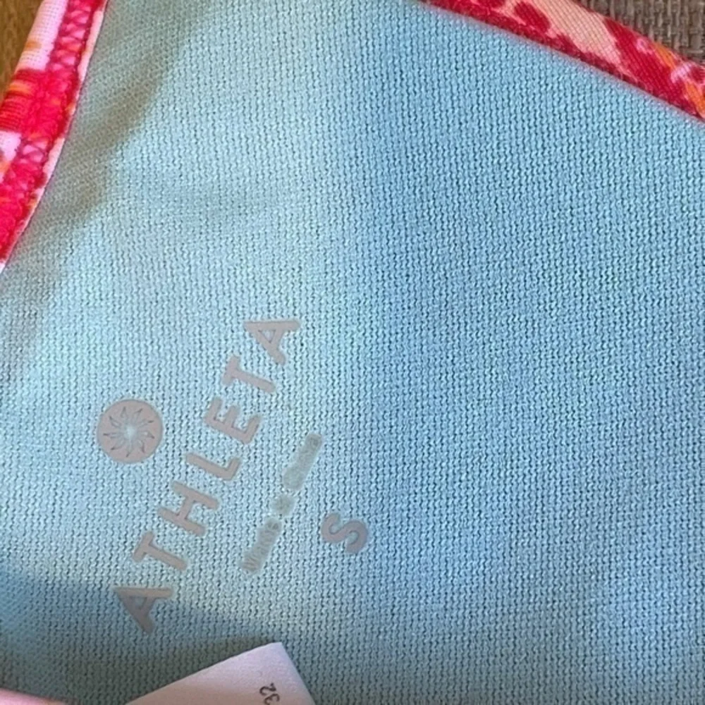 ATHLETA ZANZIBAR SCRUNCH TIE BIKINI TOP SI…